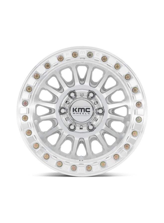 كي ام سي KM239 (بيدلوك) إمباكت 17×9 6×139.7 ET-38 CB108 مشطوف / ماكينة - Image 2